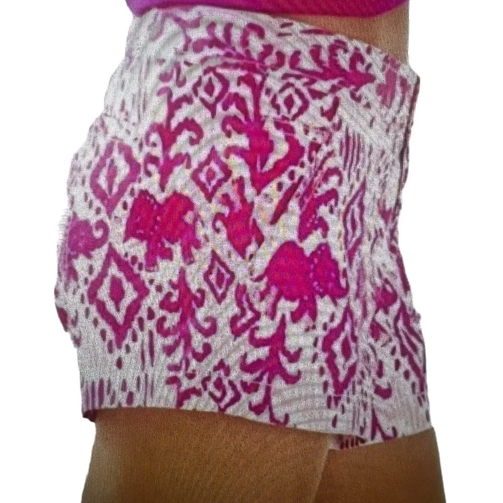 Lilly Pulitzer Liana Short Magenta‎ Tons Of Fun Size 2 NWOT